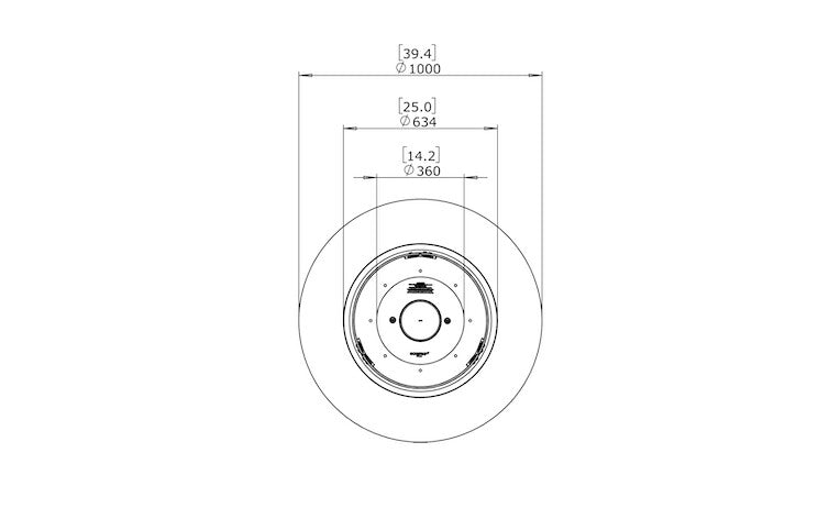 Ark 40 Ethanol Fire Pit - Graphite