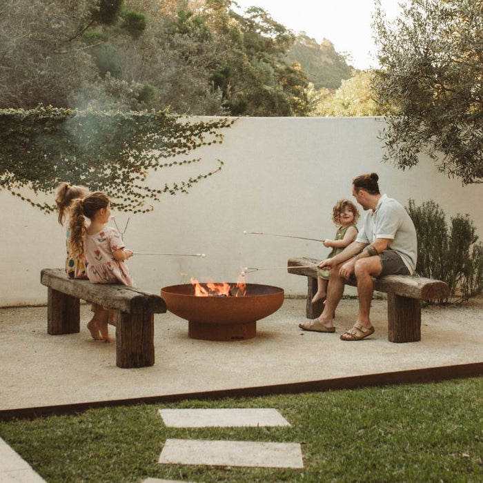Rust Fire Pit - Buy a Rust Colour Fire Pit for Rustic Warmth & Comfort