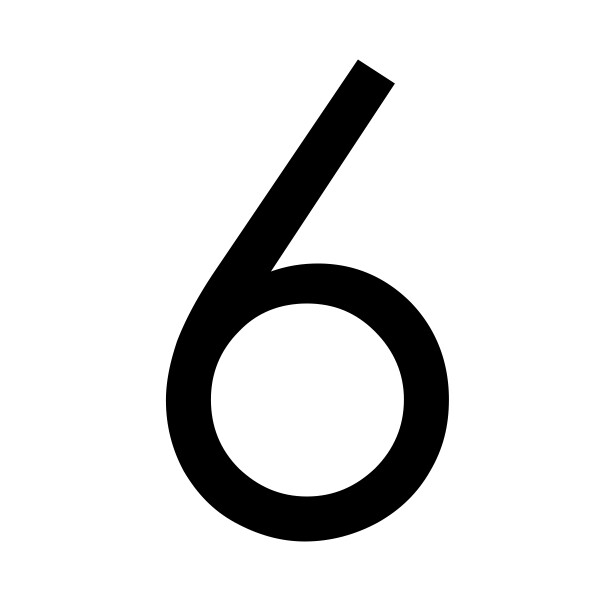 #Number_6 #COLOUR_BLACK